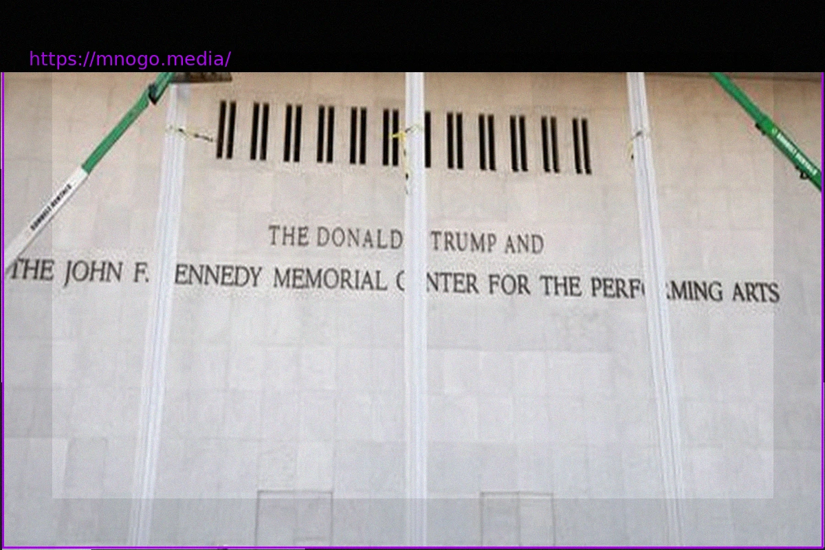 Preview Donald Trump’s Name Must Be Removed From Kennedy Center