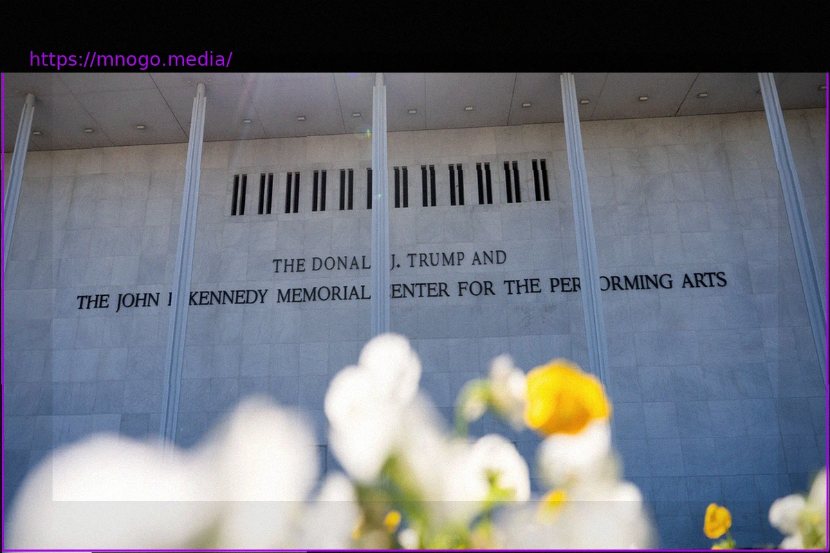 Preview Gerichtliche Anordnung zur Entfernung des Namens Trump vom Kennedy Center