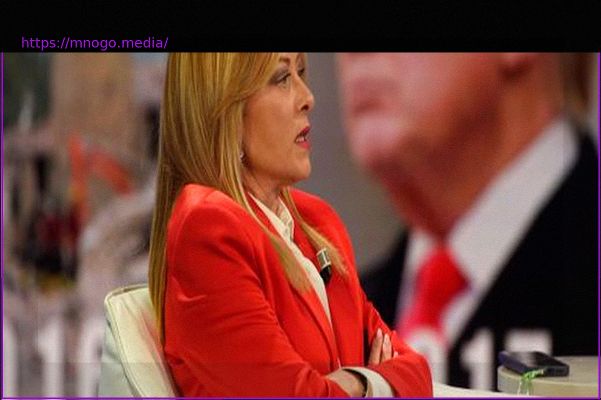 Preview Donald Trump and Giorgia Meloni Clash Over Photo Request