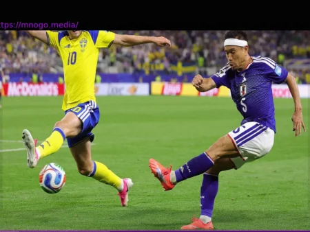 1:1 im direkten Duell: Japan und Schweden in der K.o.-Runde