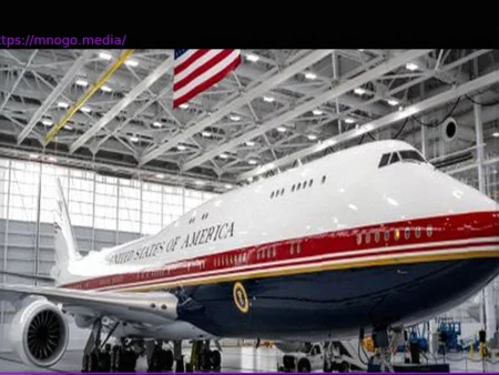 Donald Trump enthüllt von Katar geschenkte neue Air Force One