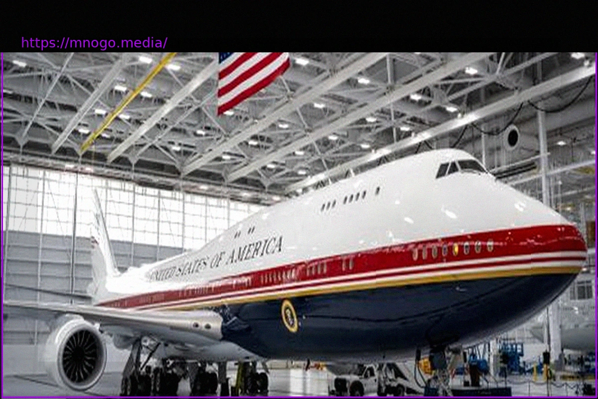 Preview Donald Trump enthüllt von Katar geschenkte neue Air Force One