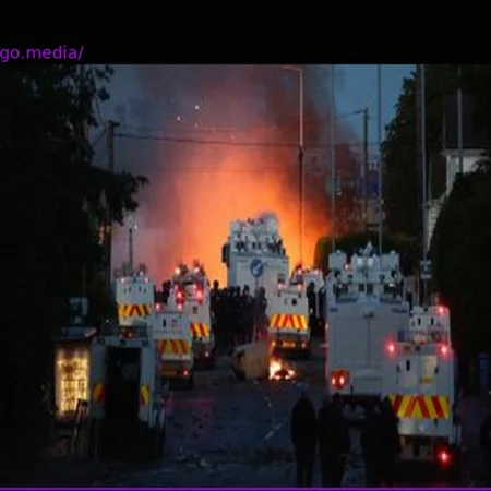 Northern Ireland: Second Night of Riots in Belfast After Stabbing