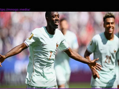 Gegen mutige Norweger: Dembélé schießt Frankreich zum Gruppensieg