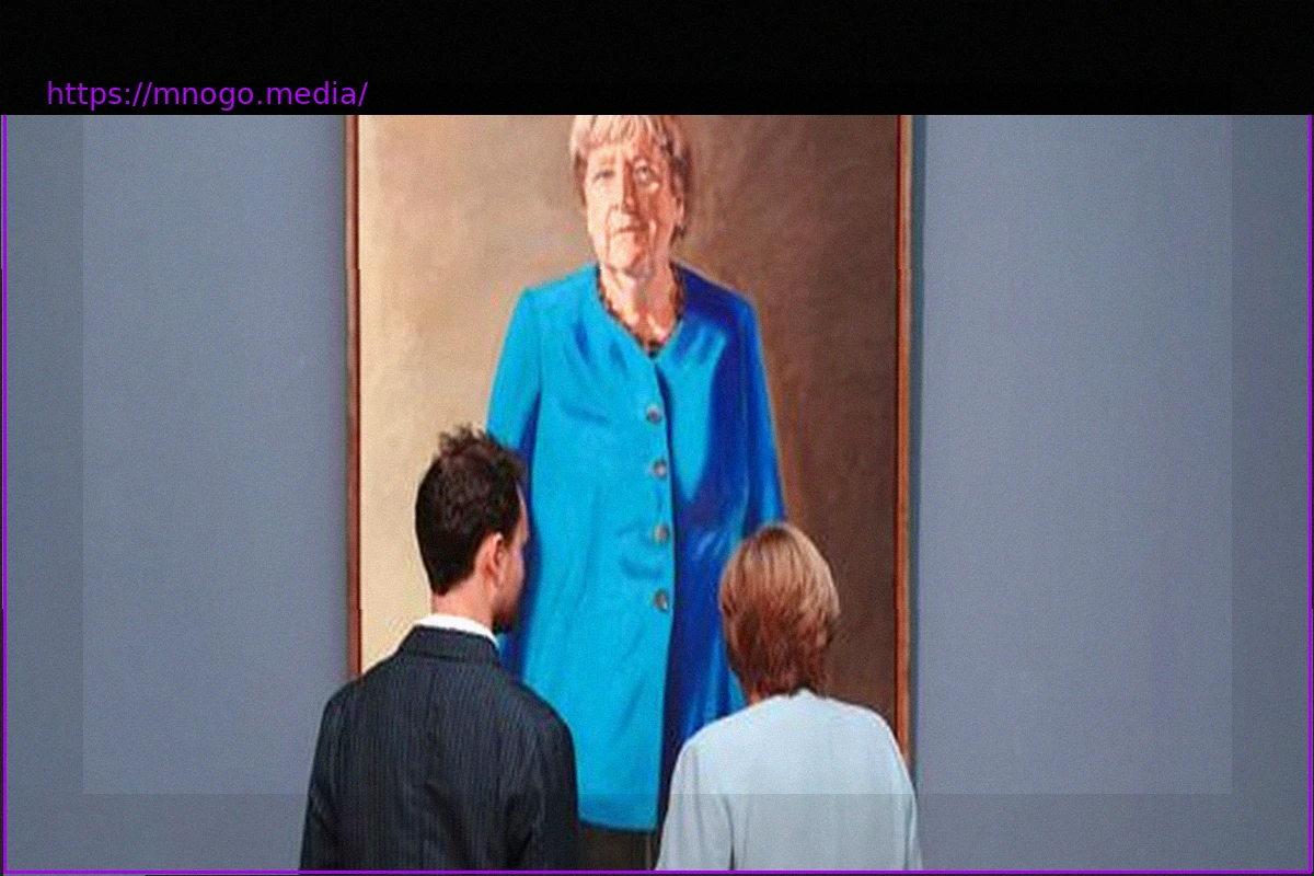 Preview Angela Merkel’s State Portrait: Between Queen and Forewoman