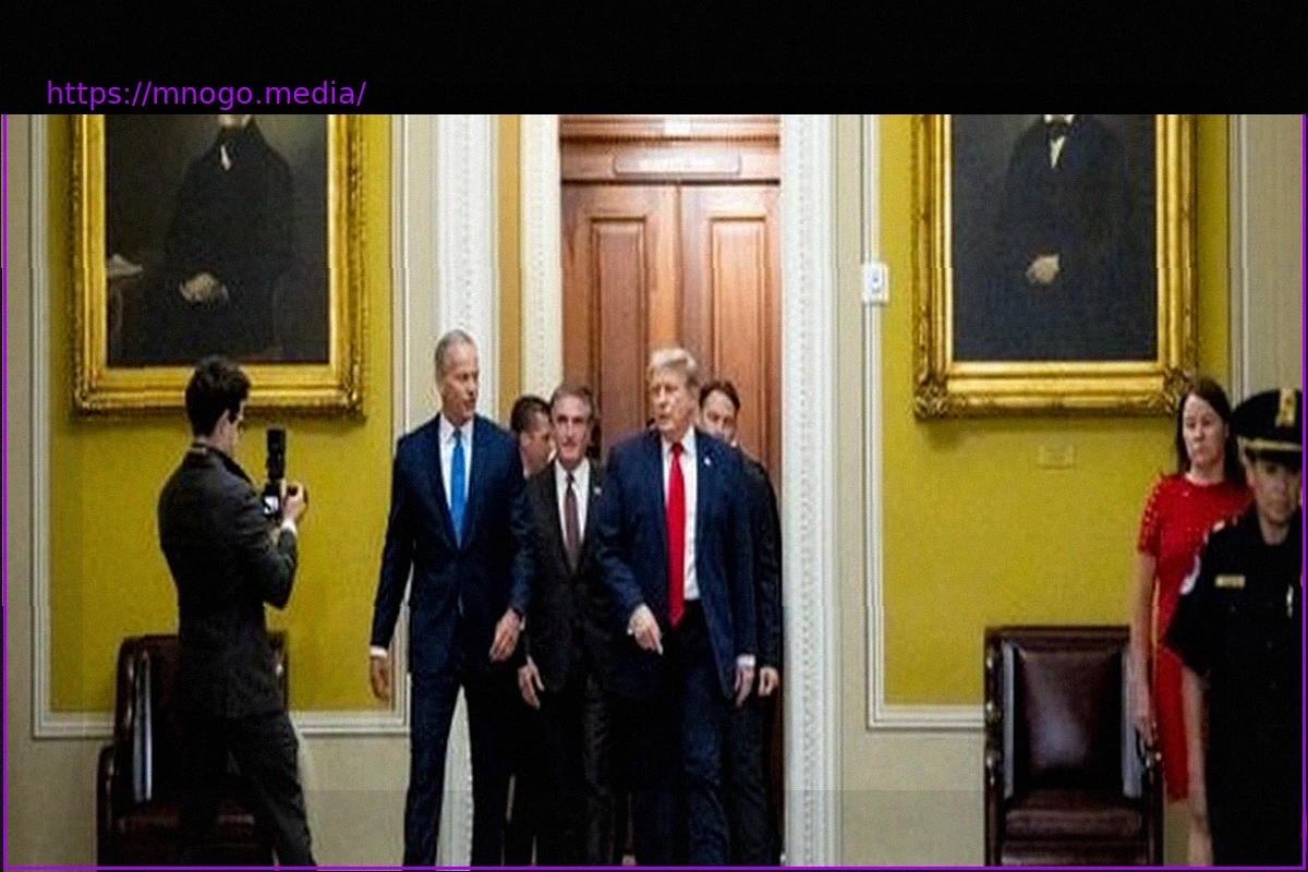 Preview Donald Trump in Dispute with His Own Party, Shouts at Senator