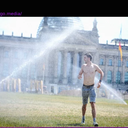 kräftige Gewitter drohen: Das Wochenende bleibt heiß – über 38 Grad möglich