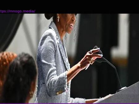 Michelle Obama über Barack Obama: Emotionale Rede bei Eröffnung des Presidential Centers in Chicago