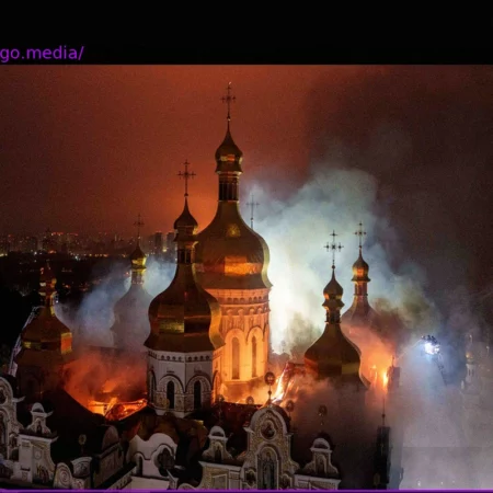Blazing Church in Kyiv: A Strike to the Heart of History