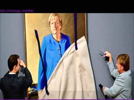 Angela Merkel: Portrait Unveiled at the Chancellery