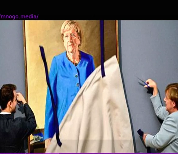 Angela Merkel: Portrait Unveiled at the Chancellery